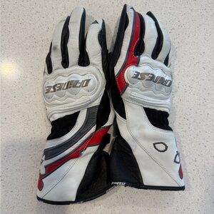 Dainese women gloves white medium